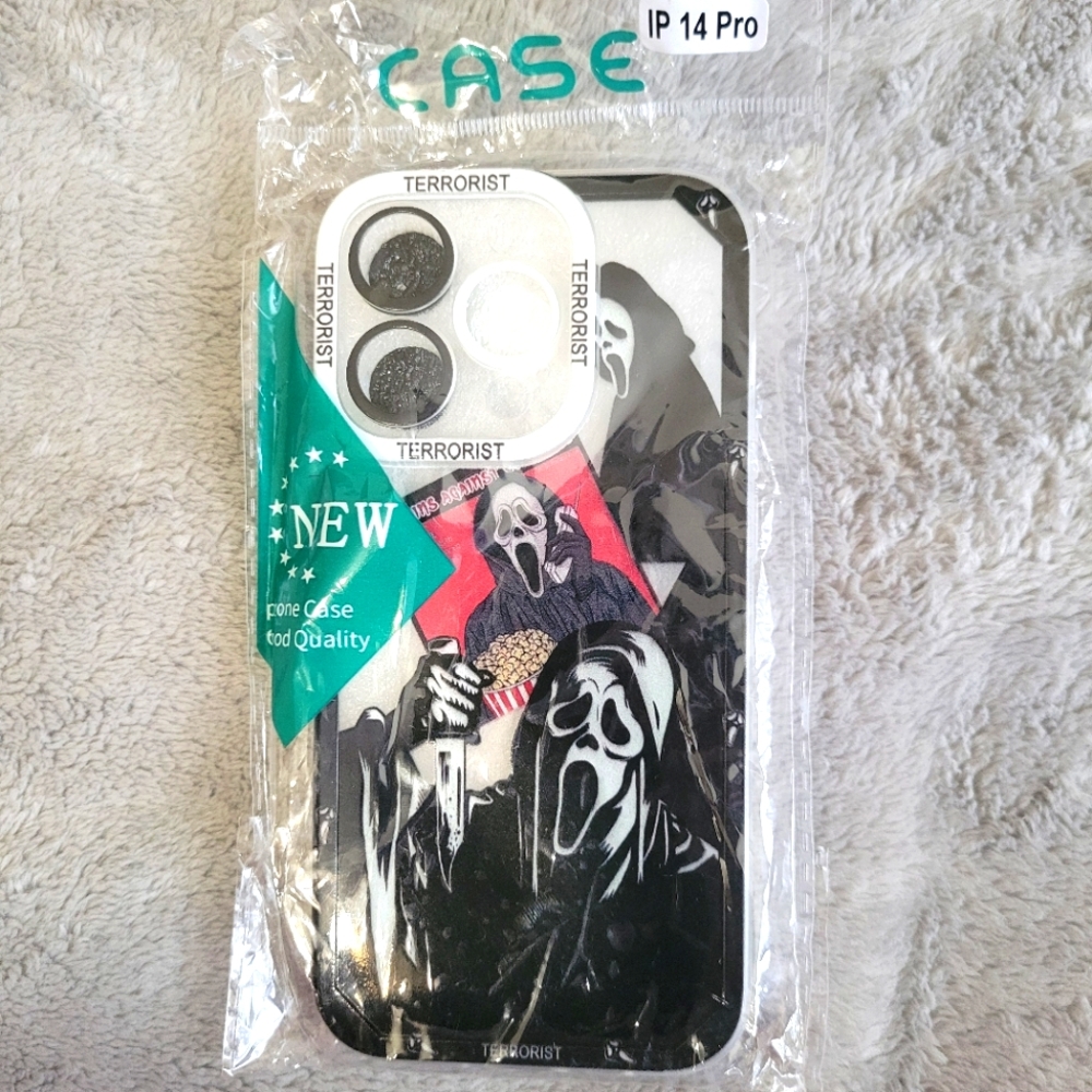 iPhone 14 Pro Case - Black Scream